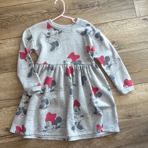 Girls Minnie Mouse Sweater dress
